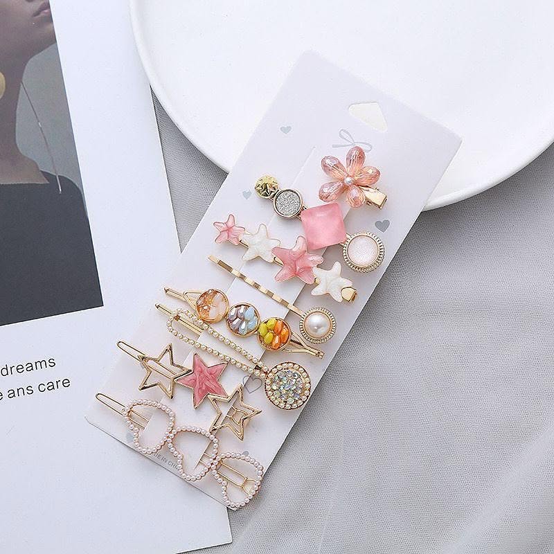 Statement Hair Clip Set